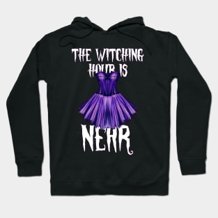 The witching hour is near illustration Hoodie